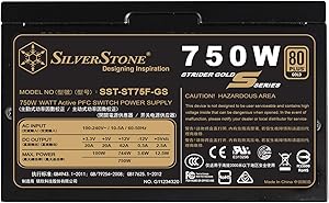 SilverStone Technology 750W Fully Modular Power Supply SST-ST75F-GS-V3