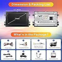 Cogamichi MZY-07 7-inch Android Radio for Ford F150/F250/F350 (2004-2008) — image 3