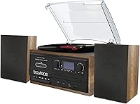 Boytone BT-58W Bluetooth Record Player Turntable — image 1