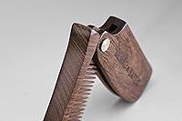 Beard & Bates The Sandalwood Switchblade Folding Wooden Beard Comb — image 6