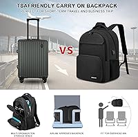 Kamater School Backpack for Teen Boys & College Students 15.6 Inch Laptop Backpack — image 6