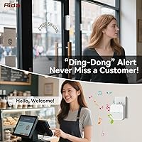 AIDA Door Alarm Wireless Ring Chime Sensor — image 5