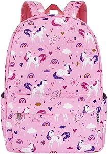 LI-LOVE Pink Unicorn Backpack for Girls Review