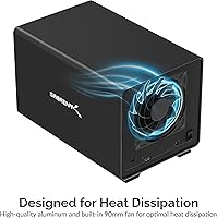 Sabrent 4-Bay USB 3.2 Gen 2 SATA Docking Station DS-SC4B — image 2