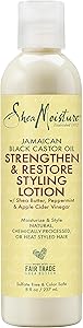 SheaMoisture Jamaican Black Castor Oil Styling Lotion 8 oz Review