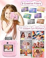 Fulealfly DC506 Kids Camera Instant Print 48MP — image 5