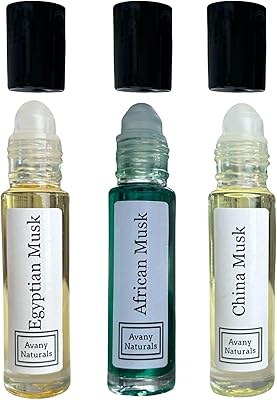 Avany Naturals Musk Oil Fragrance – 1oz Roll-On