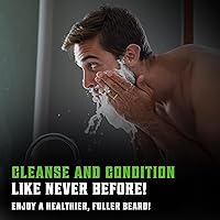 Viking Revolution Beard Brush and Comb Set with Peppermint Eucalyptus Beard Wash and Conditioner — image 7