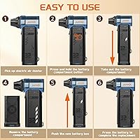 JUFINX X301 Compressed Air Duster — image 5