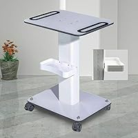 DNYSYSJ Beauty Salon Trolley Cart, 20.5x15.7x27.2in White — image 1