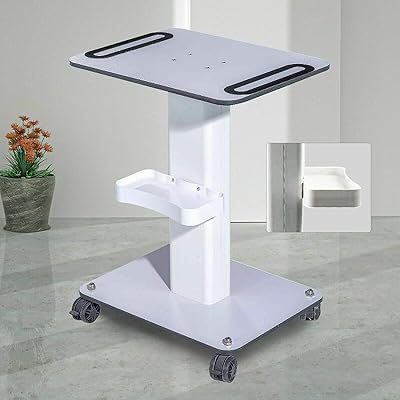 DNYSYSJ Beauty Salon Trolley Cart, 20.5x15.7x27.2in White