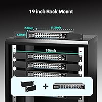 NICGIGA 24-Port Gigabit PoE+ Switch — image 4