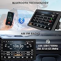 ABSOSO Single Din Wireless CarPlay Stereo 10.1 Inch — image 3