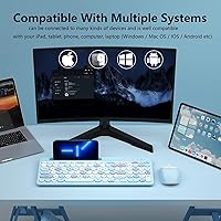 ASLDPUO Bluetooth Keyboard and Mouse Combo — image 3