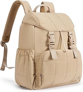 BOSTANTEN Puffer Backpack for Women, 15.6 Inch Laptop Backpack Review