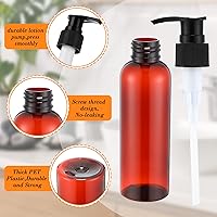 Nuenen 48 Pcs Refillable Lotion Bottles 4oz — image 3