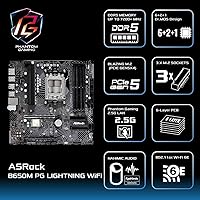 ASRock B650M PG Lightning WiFi 6E Motherboard — image 6