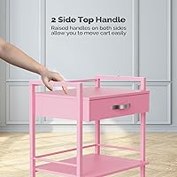 Mefeir Salon Trolley Cart Pink — image 6