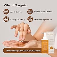 STEAMBASE Manuka Honey Glow Oil to Foam Cleanser, 7.27oz — image 3