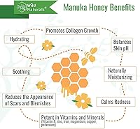 Wild Naturals Aloe Vera Gel with Manuka Honey 8oz — image 6