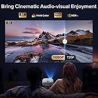 ANSFIL Google TV 1080P Portable Projector — image 5