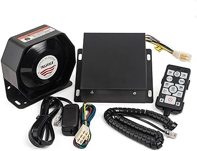YHAAVALE 9200E Police Siren & Speaker System
