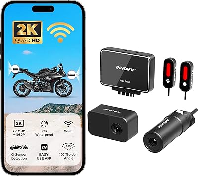 INNOVV RC6 Motorcycle DashCam Set