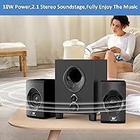 OROW S213 Bluetooth Computer Speakers with Subwoofer — image 6