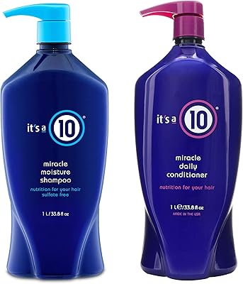 It's A 10 Miracle Moisture Shampoo & Conditioner 33.8 Oz Duo