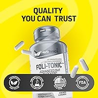 Herbtonics Hair Growth Vitamins for Women & Men, 120 Vegan Capsules — image 7