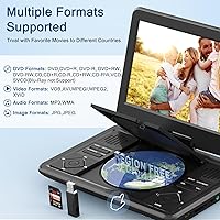 SQQBZZ 12.5-inch Portable DVD Player — image 3