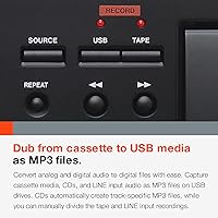 Tascam CD-A580 Rackmount Cassette/CD/USB MP3 Player Recorder Combo — image 6