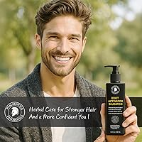 Psalmonica Root Activator Shampoo for Men - 10.1oz — image 7