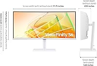 SAMSUNG 34″ ViewFinity S65TC Curved Monitor — image 3