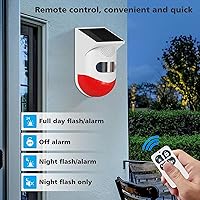 ChunHee Solar Strobe Alarm Light with Motion Sensor — image 7