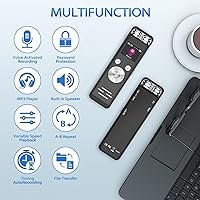 Synowell ZD43B 64GB Digital Voice Recorder — image 6