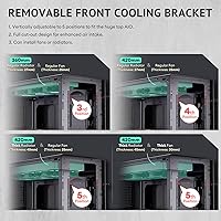 Antec Flux Pro White Full-Tower PC Case — image 18