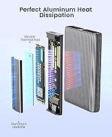 ORICO Dual M.2 NVMe SSD Aluminum USB3.2 Gen2 Docking Station — image 4