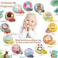 MOKYDUO Bath Bombs for Kids with Endangered Animals Toys, 12-Pack — image 3