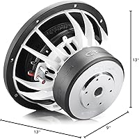 CT Sounds STRATO-12-D2 12 Inch Dual 2 Ohm Car Subwoofer — image 7