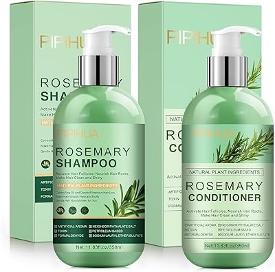 PIPIHUA Rosemary Hair Growth Shampoo & Conditioner Set