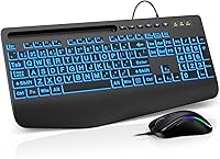 SABLUTE KM21Pro Wired Keyboard Mouse Combo — image 1