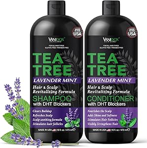 VandoX Tea Tree Shampoo and Conditioner Set 16 fl oz Review