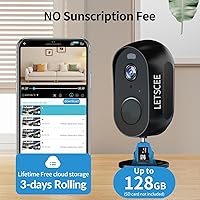 LETSCEE Wireless Security Camera 2K HD with Night Vision — image 4
