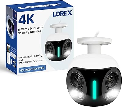 Lorex 4K 8MP Dual-Lens Outdoor Security Camera