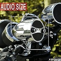 KSPEAKER S7 Bluetooth Motorcycle Speakers — image 7