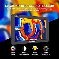 Feelworld FW703 7-Inch IPS 3G-SDI 4K HDMI DSLR Monitor — image 2