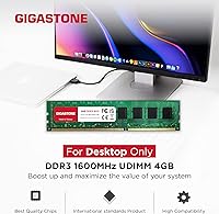 Gigastone 64GB Kit (16x4GB) DDR3 1600MHz Desktop RAM — image 2