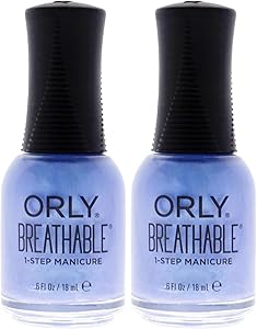 Orly Breathable Treatment Plus Color You Had Me At Hydrangea Nail Polish 0.6oz (Pack of 2) Review