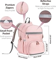 MoKo Women's Gym Backpack with Shoe Compartment — image 5